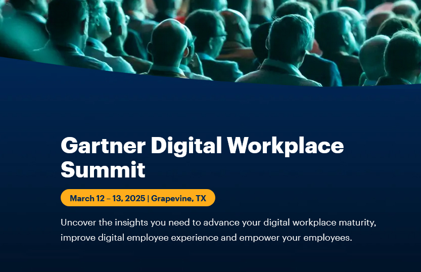 Gartner Digital Workplace Summit 2025